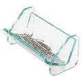 Alfred Music Paper Clip Holder; 3.88 in. x 2.5 in. x 1.88 in.; Clear-Green SW127753